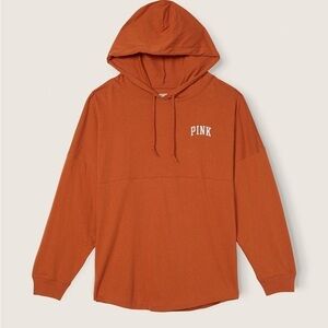Pink by victoria Secret Cotton Oversized Hooded T-Shirt​​​​​​​​​